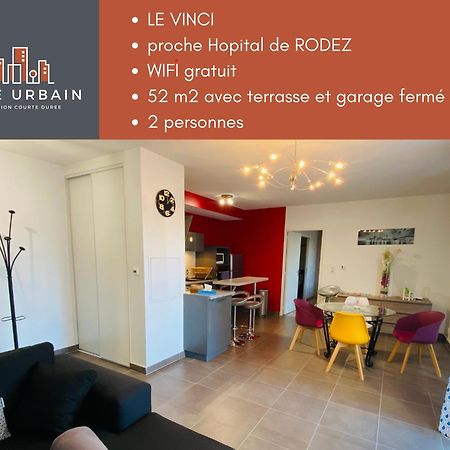 Appartement T2 cosy à Rodez Exterior foto